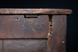 17th Century Carved Oak Coffer - Harrington Antiques