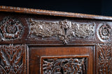 17th Century Carved Oak Coffer - Harrington Antiques
