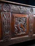 17th Century Carved Oak Coffer