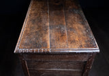 17th Century Carved Oak Coffer