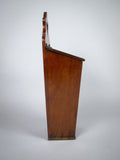 18th Century George III Mahogany Candle Box. - Harrington Antiques