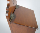 18th Century George III Mahogany Candle Box. - Harrington Antiques