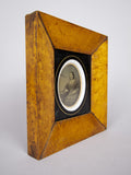 19th Century Ambrotype Of A Young Seated Lady In Original Frame. - Harrington Antiques