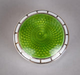 Rare Sterling Silver & Dual Enamel Pill Box by Levi & Salaman, c.1910. - Harrington Antiques