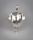 Sterling Silver Gravy / Sauce Boat by James Dixon & Sons, Sheffield, 1935. - Harrington Antiques