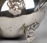 Sterling Silver Gravy / Sauce Boat by James Dixon & Sons, Sheffield, 1935. - Harrington Antiques