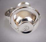 Sterling Silver Novelty Jersey Milk / Cream Jug. Birmingham, 1901. - Harrington Antiques