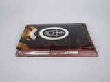 Sterling Silver & Tortoiseshell Notebook Holder With Pen, 1922. Retailed by Asprey, London. - Harrington Antiques