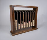 Vintage Oak Railway Train Ticket Cabinet With Original Train Tickets. - Harrington Antiques