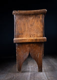 17th Century Elm Six Plank Coffer - Harrington Antiques
