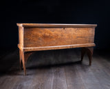 17th Century Elm Six Plank Coffer - Harrington Antiques
