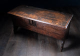 17th Century Oak Six Plank Coffer - Harrington Antiques