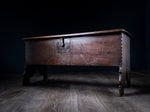 17th Century Oak Six Plank Coffer - Harrington Antiques