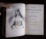 1872 Queens Of England by Agnes Strickland. 6 Vols. - Harrington Antiques