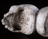 18th Century Carved Skulls Of The Damned - Harrington Antiques