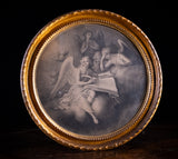 18th Century Engraving Of Weeping Angels - Harrington Antiques