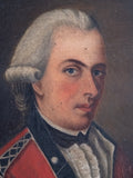 18th Century Portrait Of An Officer (Irish School) - Harrington Antiques