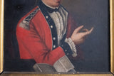 18th Century Portrait Of An Officer (Irish School) - Harrington Antiques