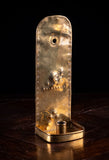 19th Century Brass Wall Reflector Candle Holder - Harrington Antiques
