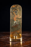 19th Century Brass Wall Reflector Candle Holder - Harrington Antiques