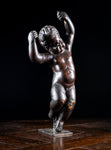 19th Century Ebonised Carved Putto - Harrington Antiques