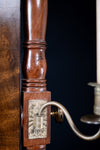 19th Century Mahogany Cheval Mirror - Harrington Antiques