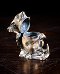 19th Century Squirrel Brass Inkwell, c.1880 - Harrington Antiques