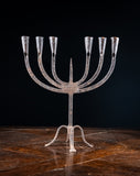 19th Century Wrought Iron Candelabra - Harrington Antiques