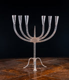 19th Century Wrought Iron Candelabra - Harrington Antiques