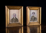 Early 19th Century Pair of Watercolour Portraits