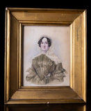 Early 19th Century Pair of Watercolour Portraits