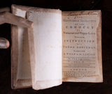 1755 The Gentleman Instructed In A Virtuous and Happy Life by William Darrell.