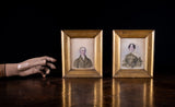 Early 19th Century Pair of Watercolour Portraits