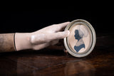 Early 19th Century Gilded Silhouette Portrait Of A Lady