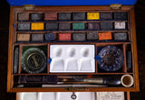 Complete Winsor & Newton Artist's Watercolour Box, c.1870