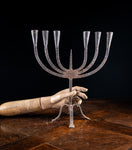 19th Century Wrought Iron Candelabra