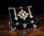 Coromandel Stationary Box by W. Leuchars, London. C.1860