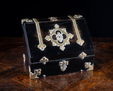 Coromandel Stationary Box by W. Leuchars, London. C.1860