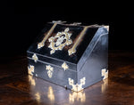 Coromandel Stationary Box by W. Leuchars, London. C.1860