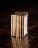 1878 Miniature London Almanac In Six-Fold Brass Glazed Travelling Mount
