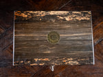 Victorian Coromandel Writing Slope With Bramah Lock
