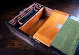Victorian Coromandel Writing Slope With Bramah Lock