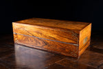 Monumental Rosewood Brass Inlaid Writing Slope, c.1840