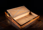 Monumental Rosewood Brass Inlaid Writing Slope, c.1840