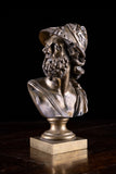 Gilt Bronze Bust Of Ajax, c.1880
