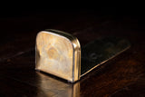 19th Century Brass Wall Reflector Candle Holder