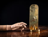 19th Century Brass Wall Reflector Candle Holder