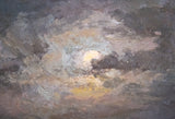 John Falconar Slater (1857-1937) - Moonlight Coastal Landscape