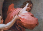 18th Century School, Joseph & Potiphar's Wife. Oil On Canvas.