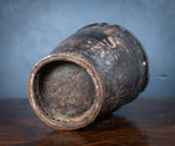 Late 18th Century Leather & Iron Riveted Fire Bucket